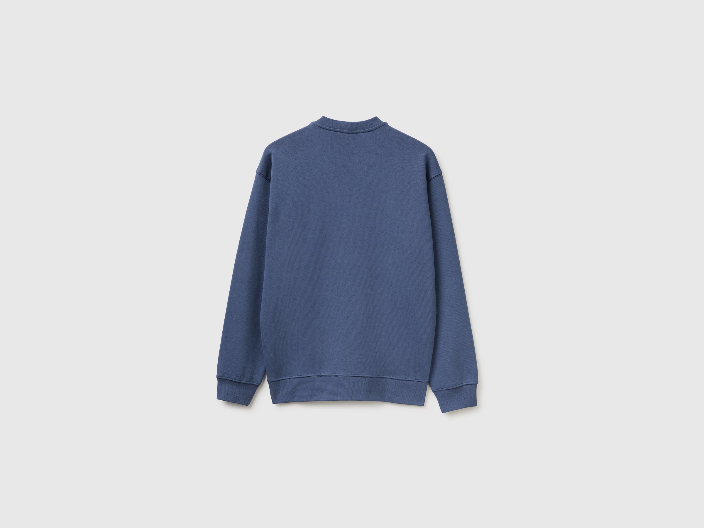 United Colors of Benetton Sweatshirts Felpa logo patch M cotone bio