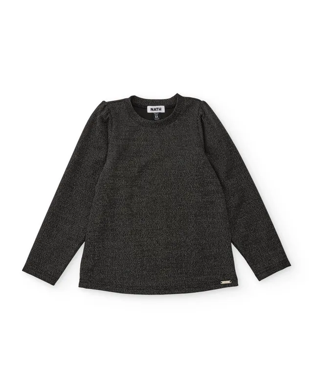 TucTuc Magliette Maglietta bambina maniche lunghe grigio