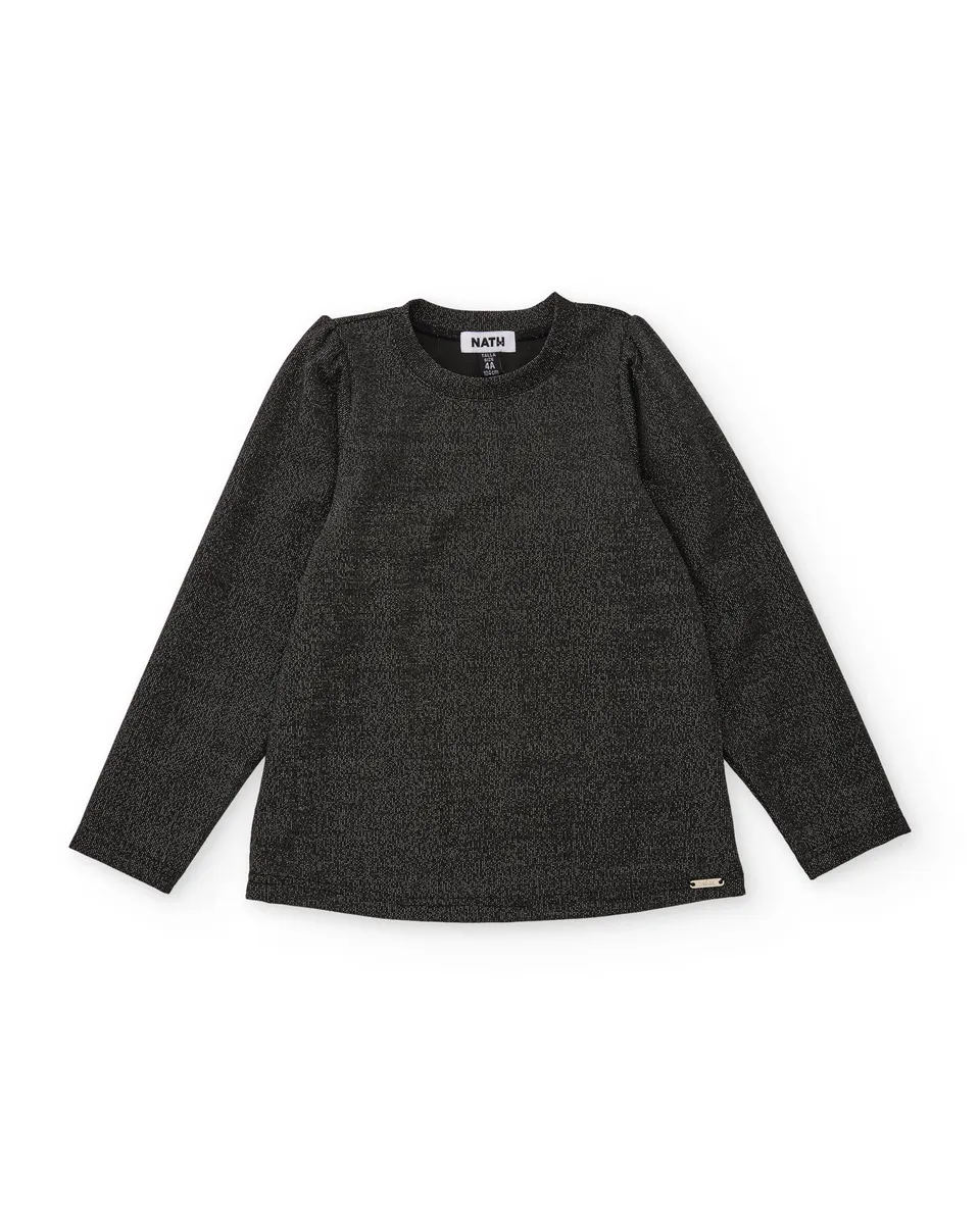 TucTuc Magliette Maglietta bambina maniche lunghe grigio