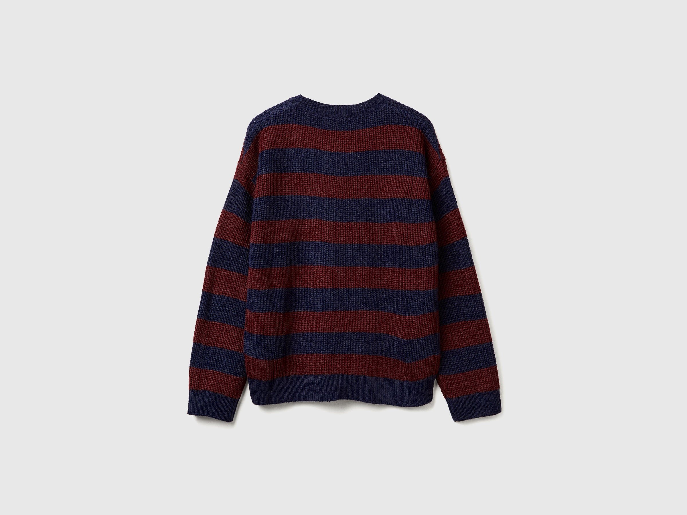 United Colors of Benetton Striped maglione righe girocollo M