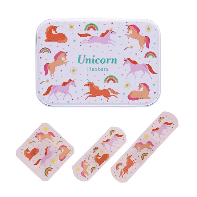 Rex London Cerotti unicorni scatola metallo 30 pezzi