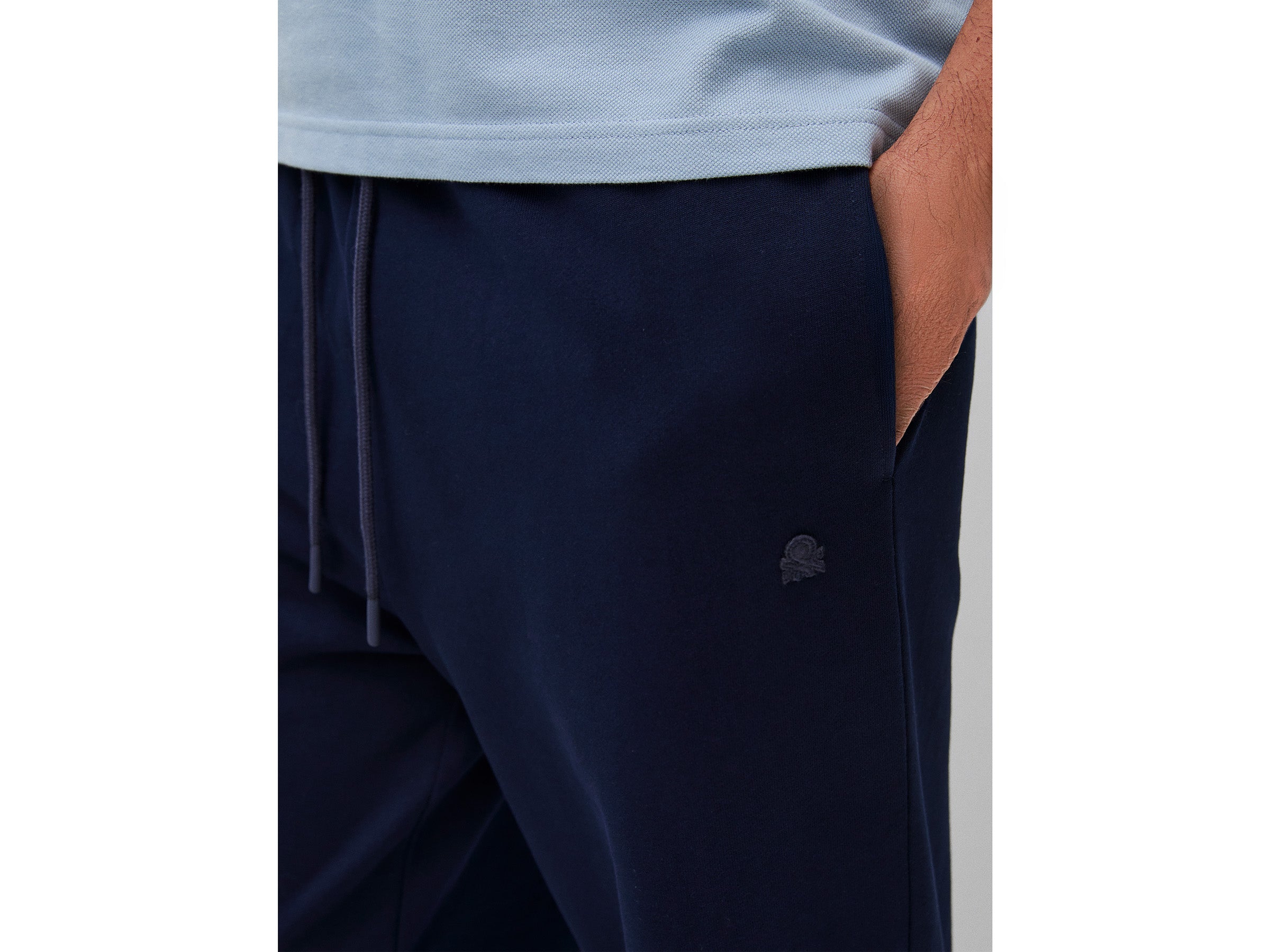 United Colors of Benetton pantaloni jogger fleece cotone organico