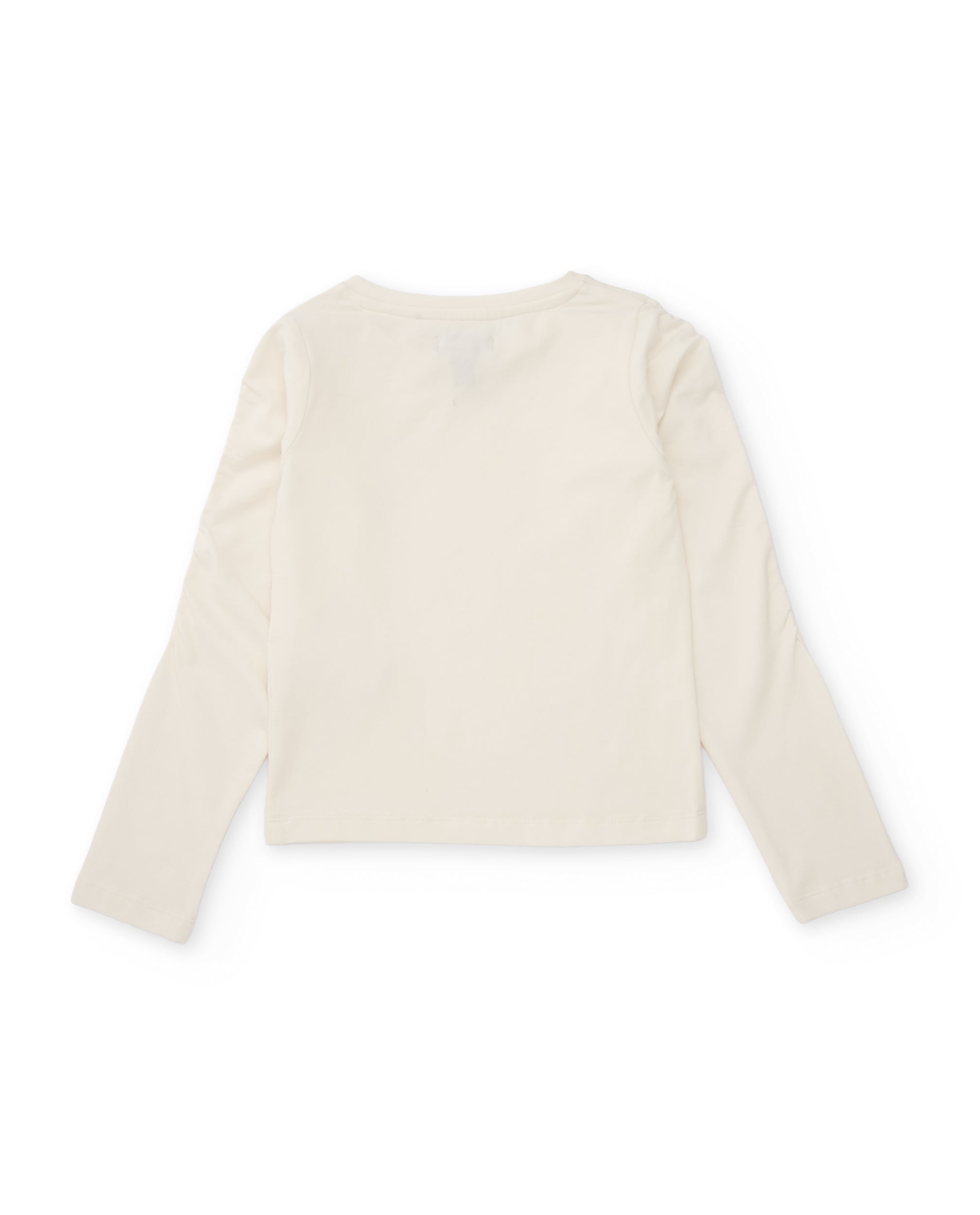 TucTuc Magliette maglia bambina bianco scollo brillanti