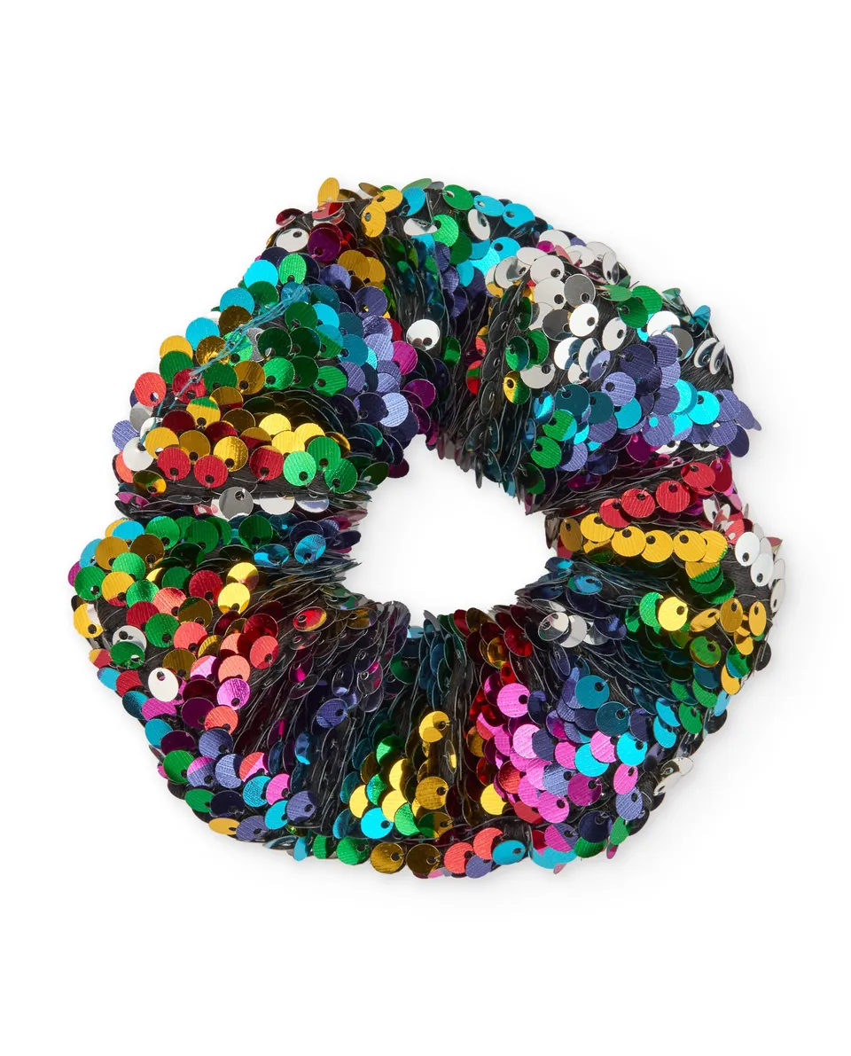 TucTuc Accessori multicolore elastico capelli paillettes
