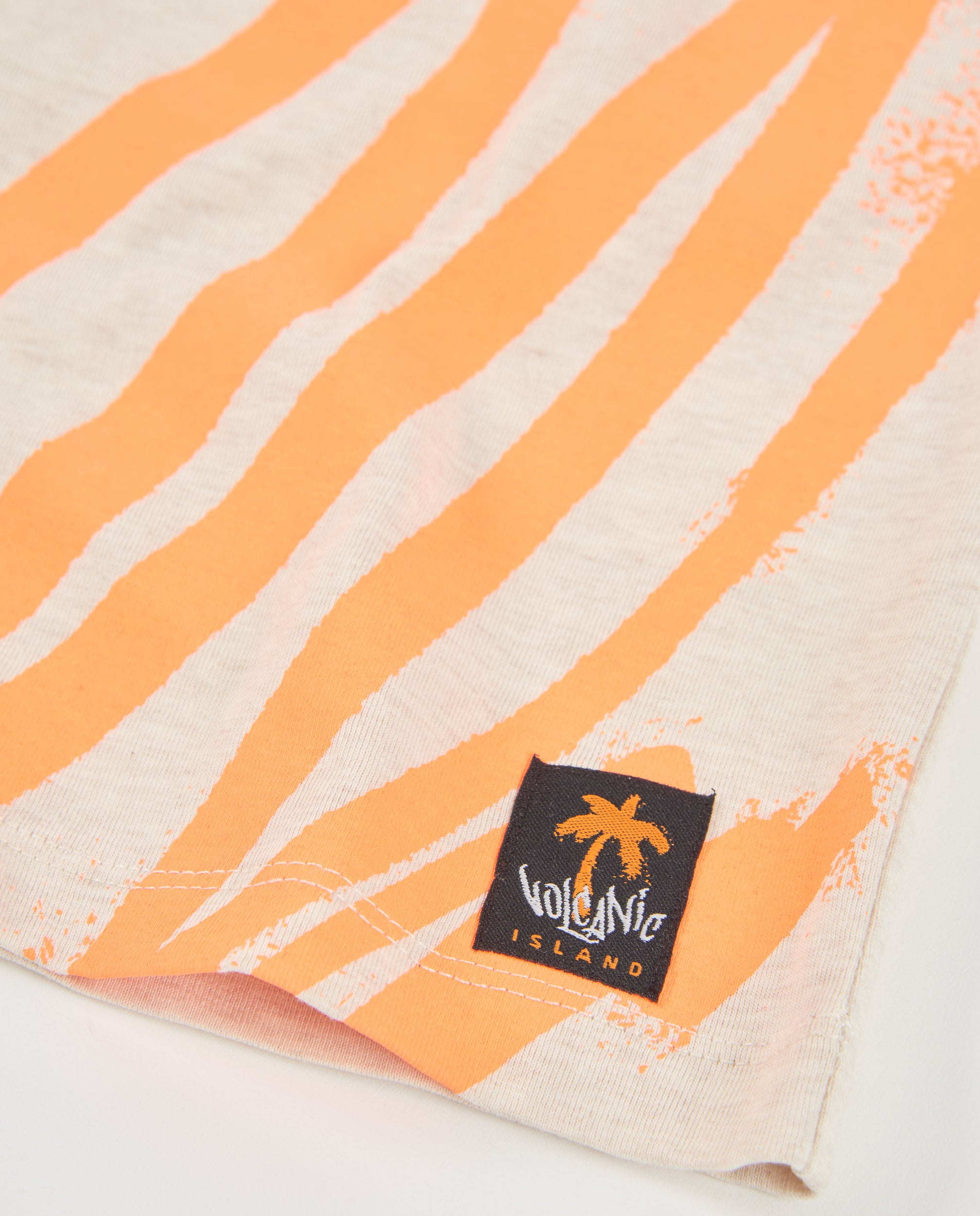 TucTuc Magliette T-shirt Bambino Beige Stampa Artistica
