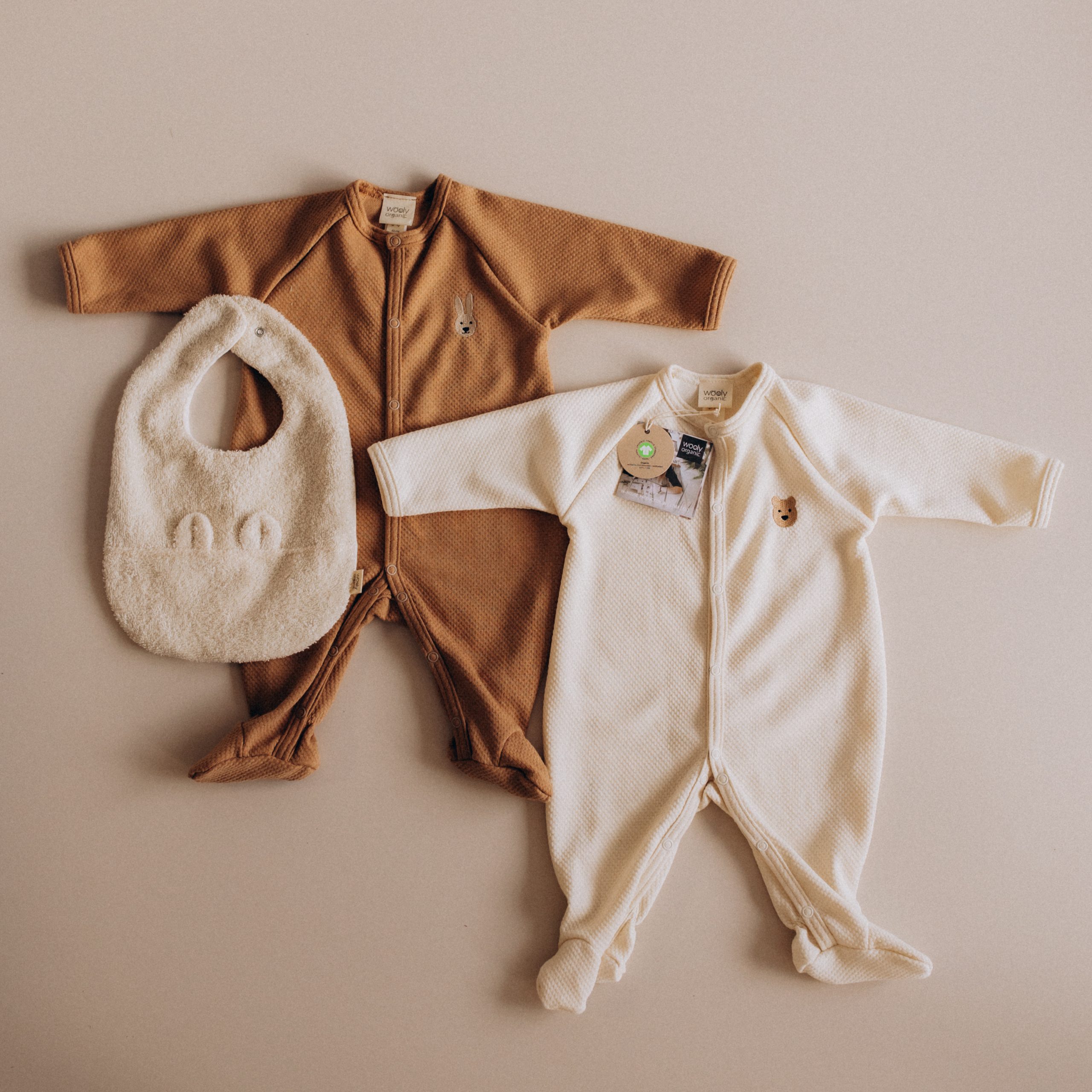 Woolly Organic Sleepsuit Noos tutina orsetto cotone organico