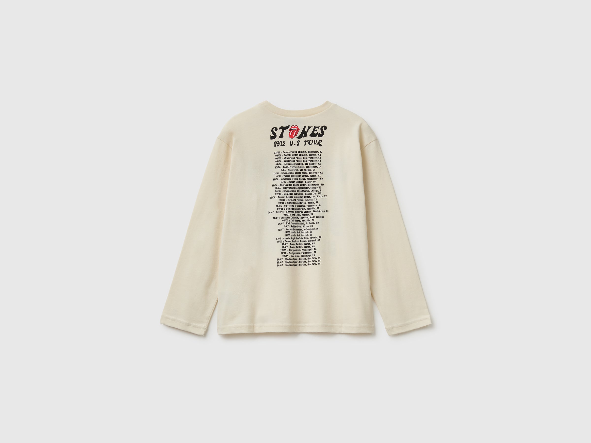 United Colors of Benetton Rolling Stones t-shirt cotone bio L