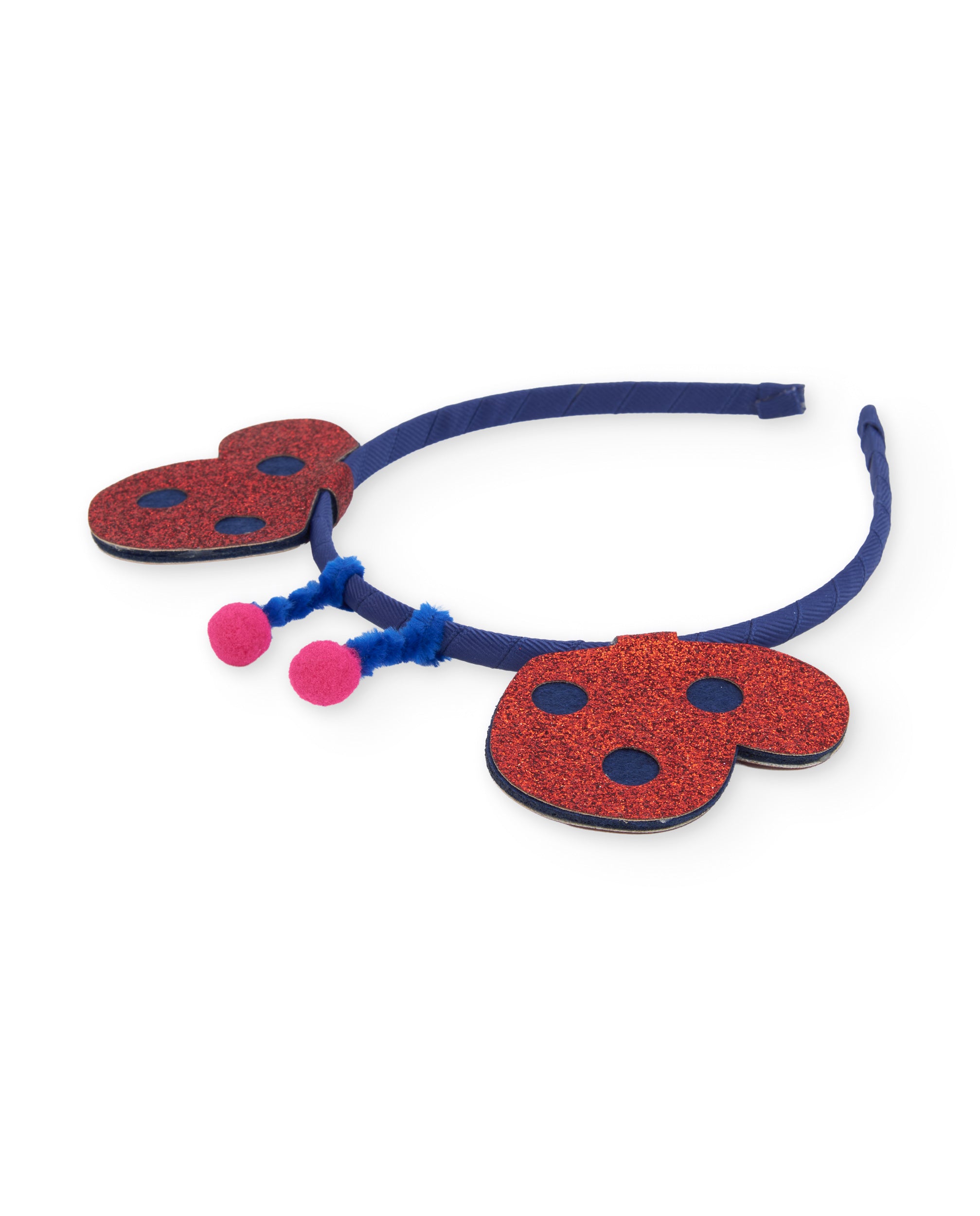 TucTuc Accessori Fascia capelli bambina rossa coccinella