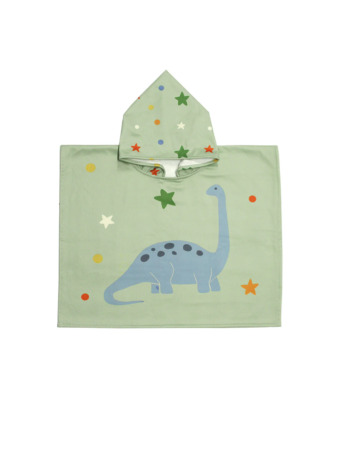 Miela Kids Poncho Mare Dinosauri Cotone 2-4 4-7 Anni