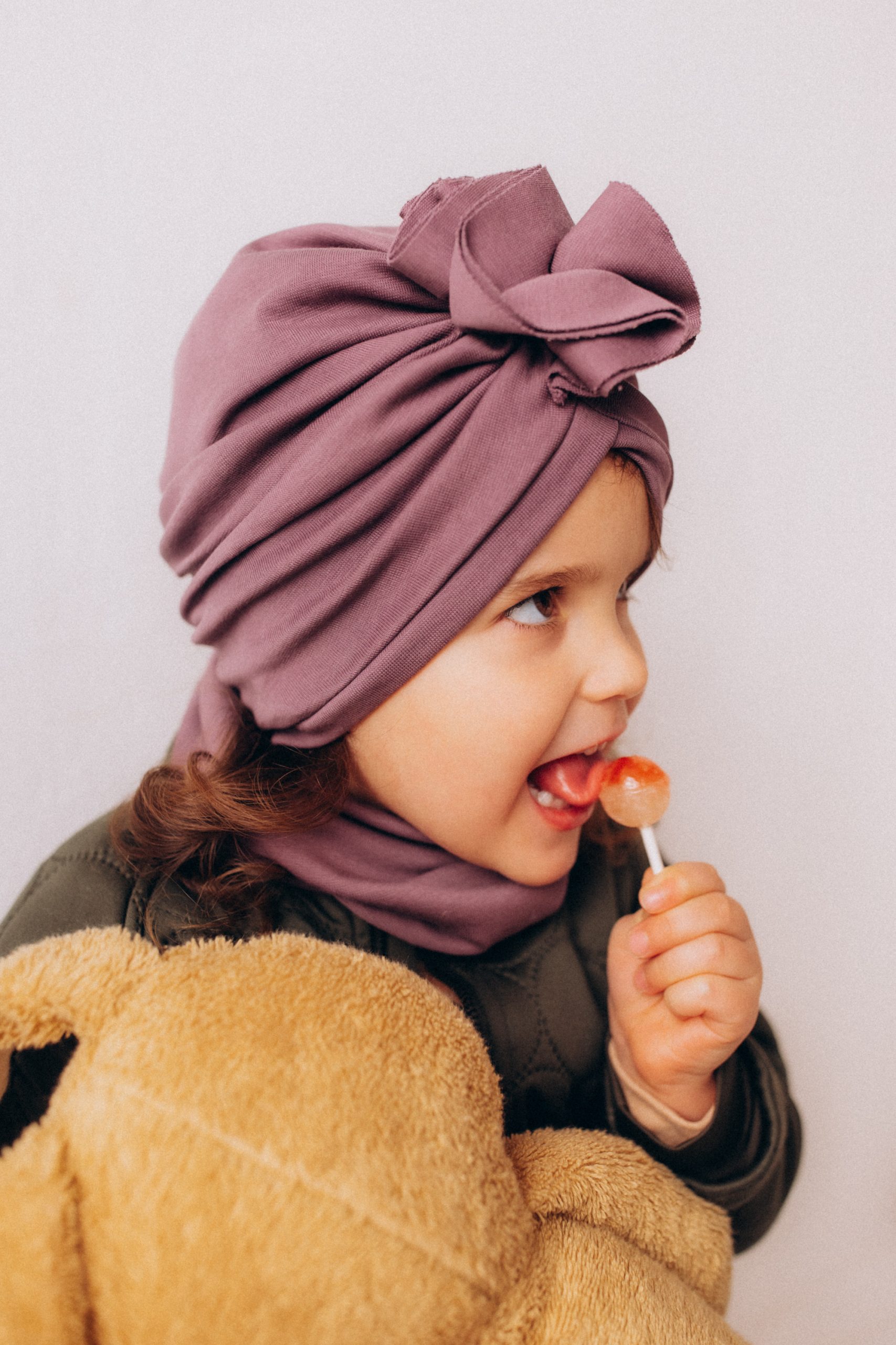 Woolly Organic AW26 Sciarpa Tubo Bambino Cotone Bio