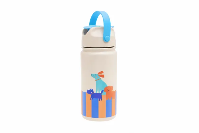 Cotton Cloud Dogs borraccia termica 420 ml acciaio bimbi