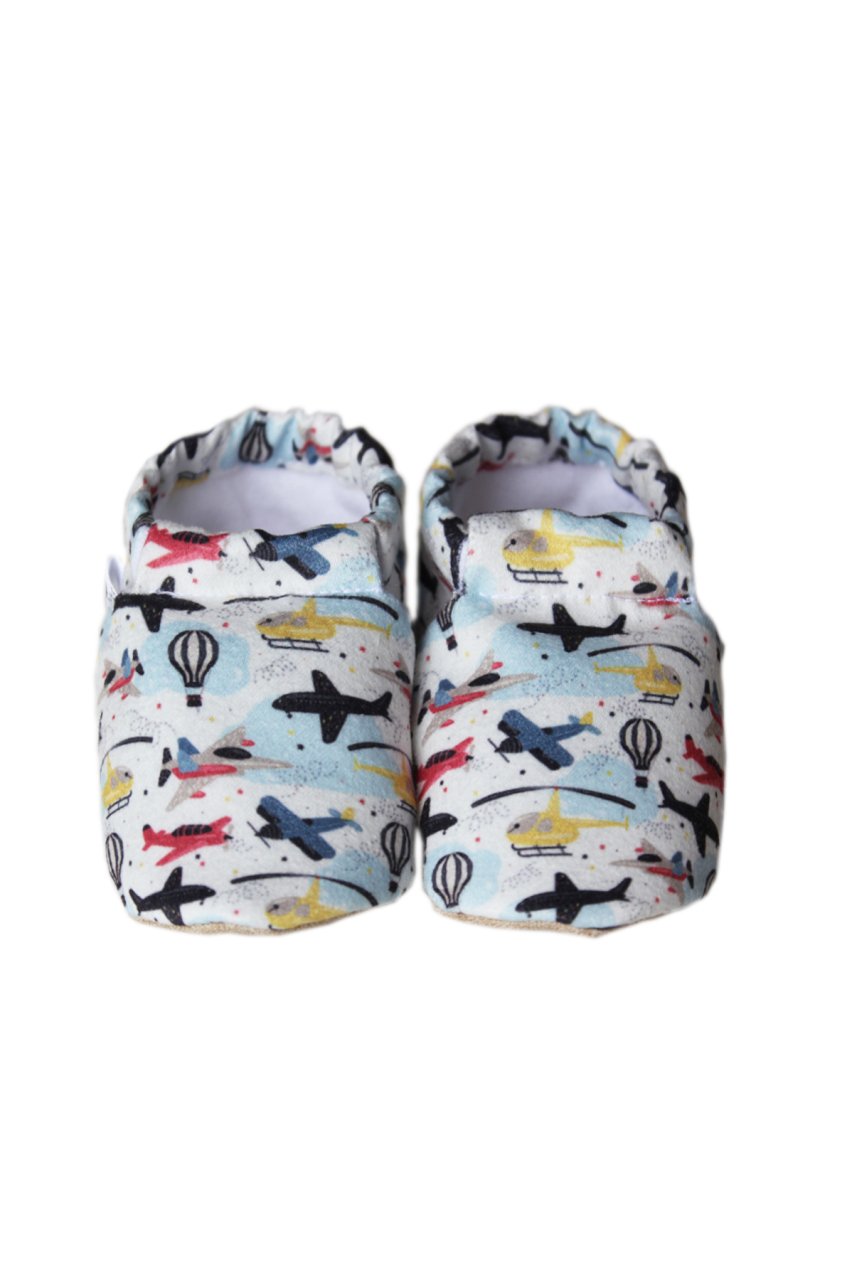 Kocarcia Kokopatik Aeroplano scarpine bimbo cotone taglia 18-29