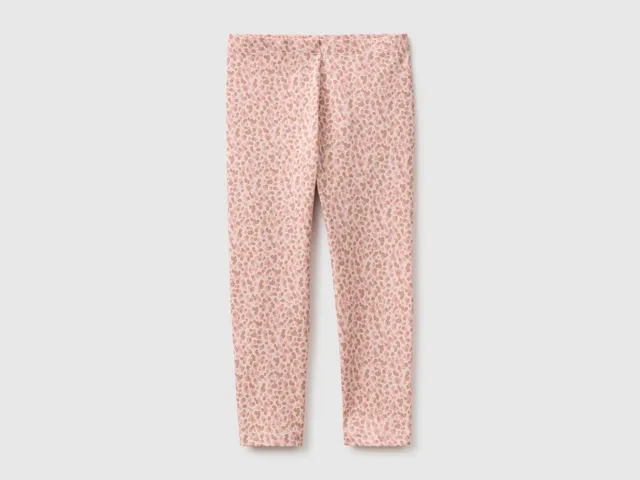 United Colors of Benetton Leggings fantasia taglia 104 in cotone