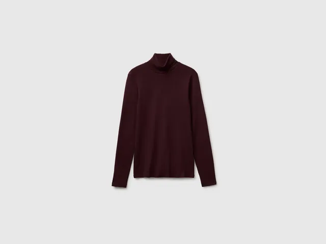 United Colors of Benetton maglietta lupetto cotone taglia M