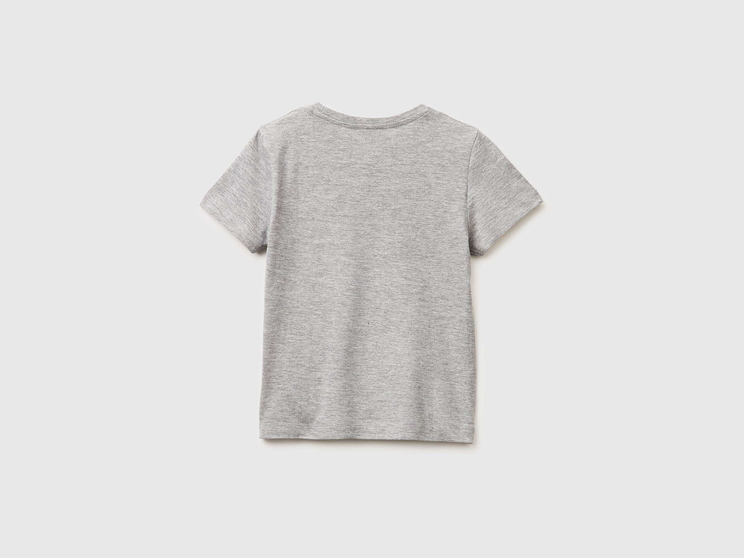 United Colors of Benetton t-shirt bimbo cotone bio logo 104