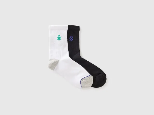 Benetton Calze Lunghe Spugna 2 Paia Cotone