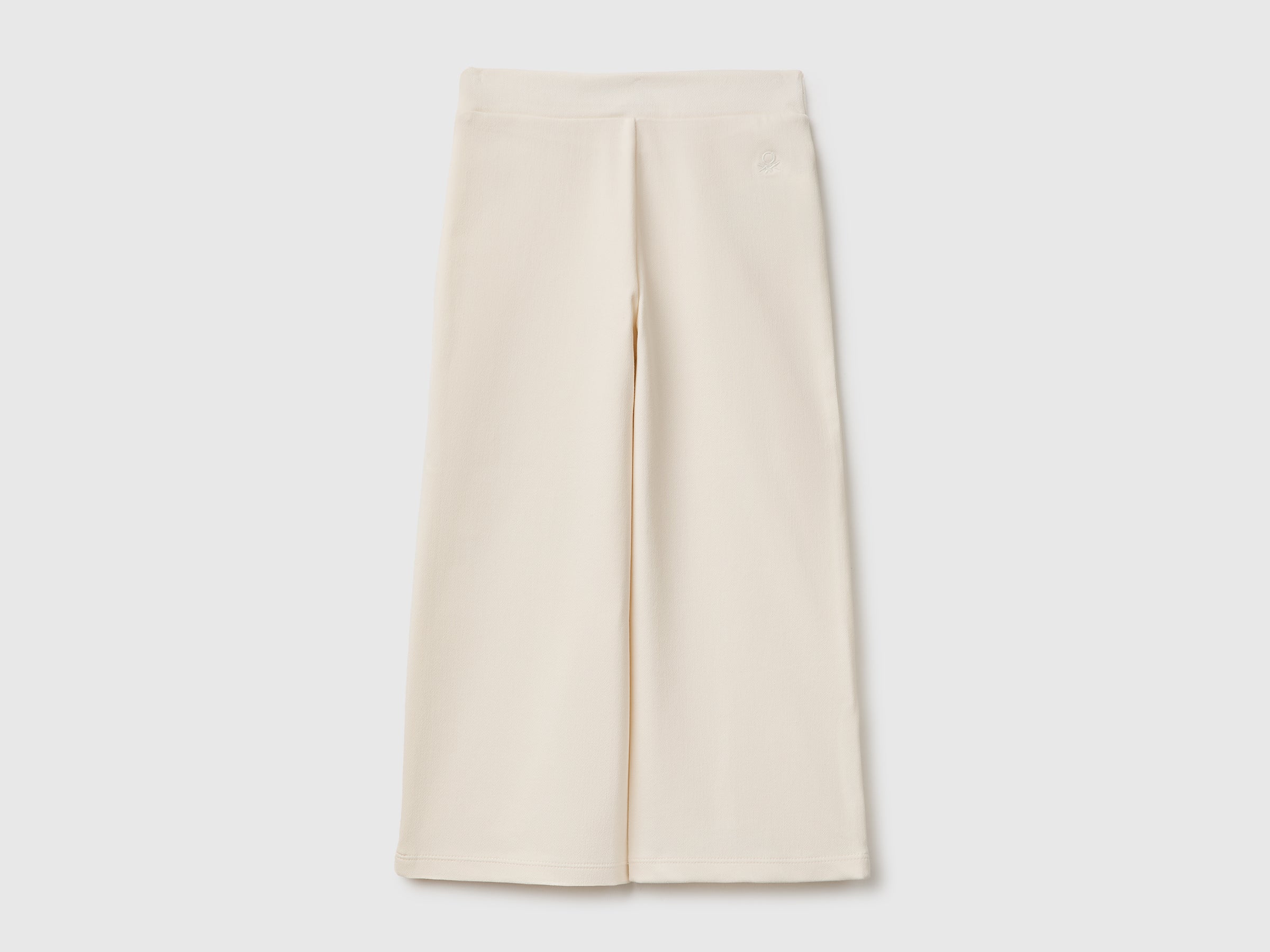 United Colors of Benetton pantaloni palazzo cotone gamba larga 104