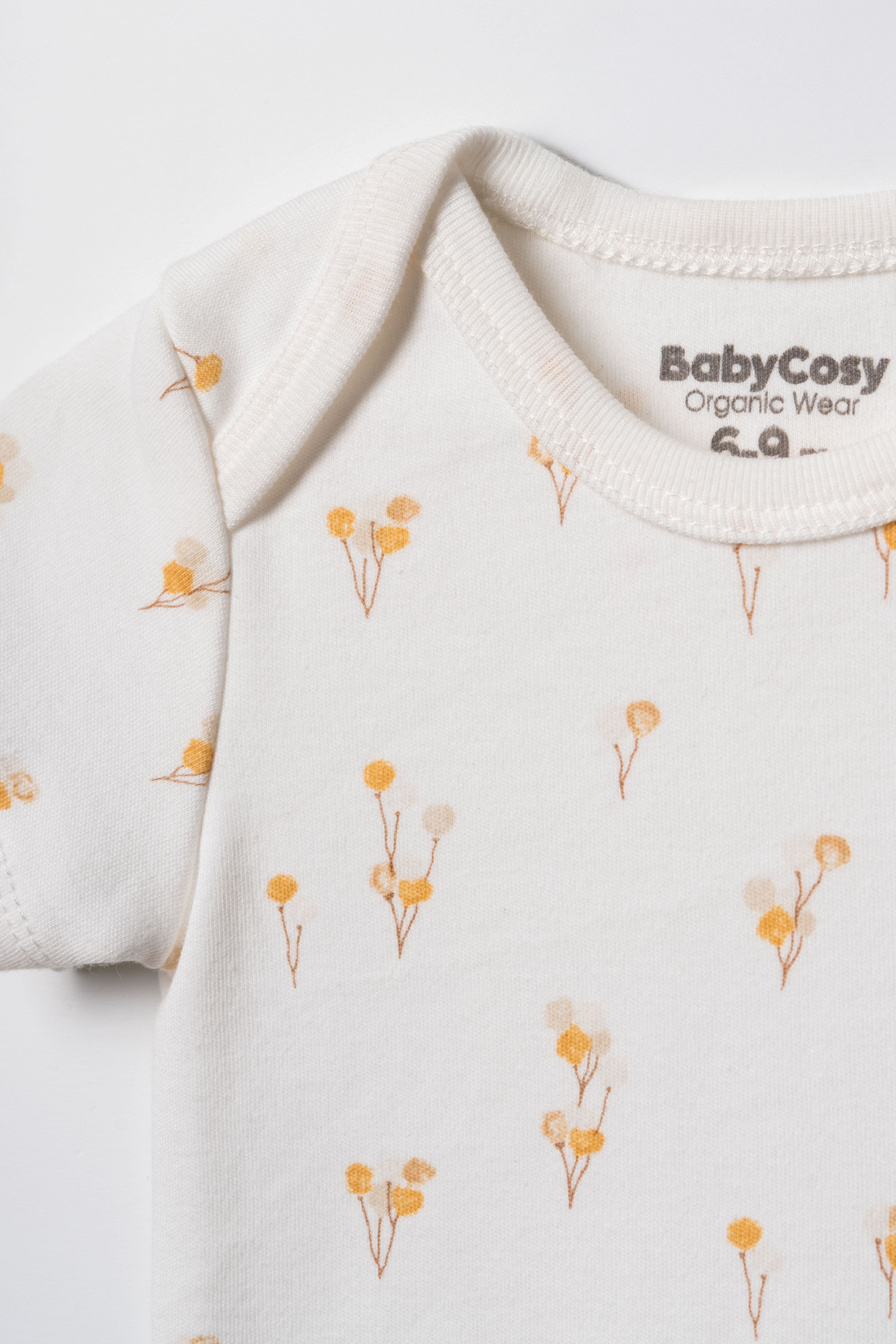 Kokarcia Babycosy Organic Set 2 Body Maniche Corte Cotone