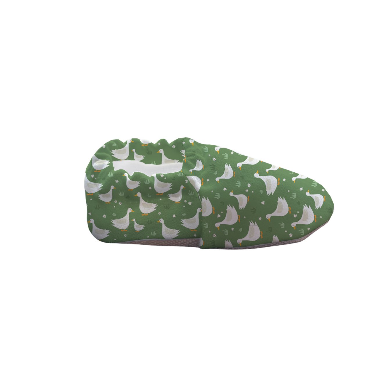 Kocarcia Kokopatik Anatra Verde scarpine cotone antiscivolo