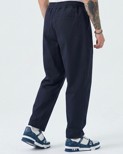 Sottosopra AN019200 Pantalone Nero L Cotone Baggy
