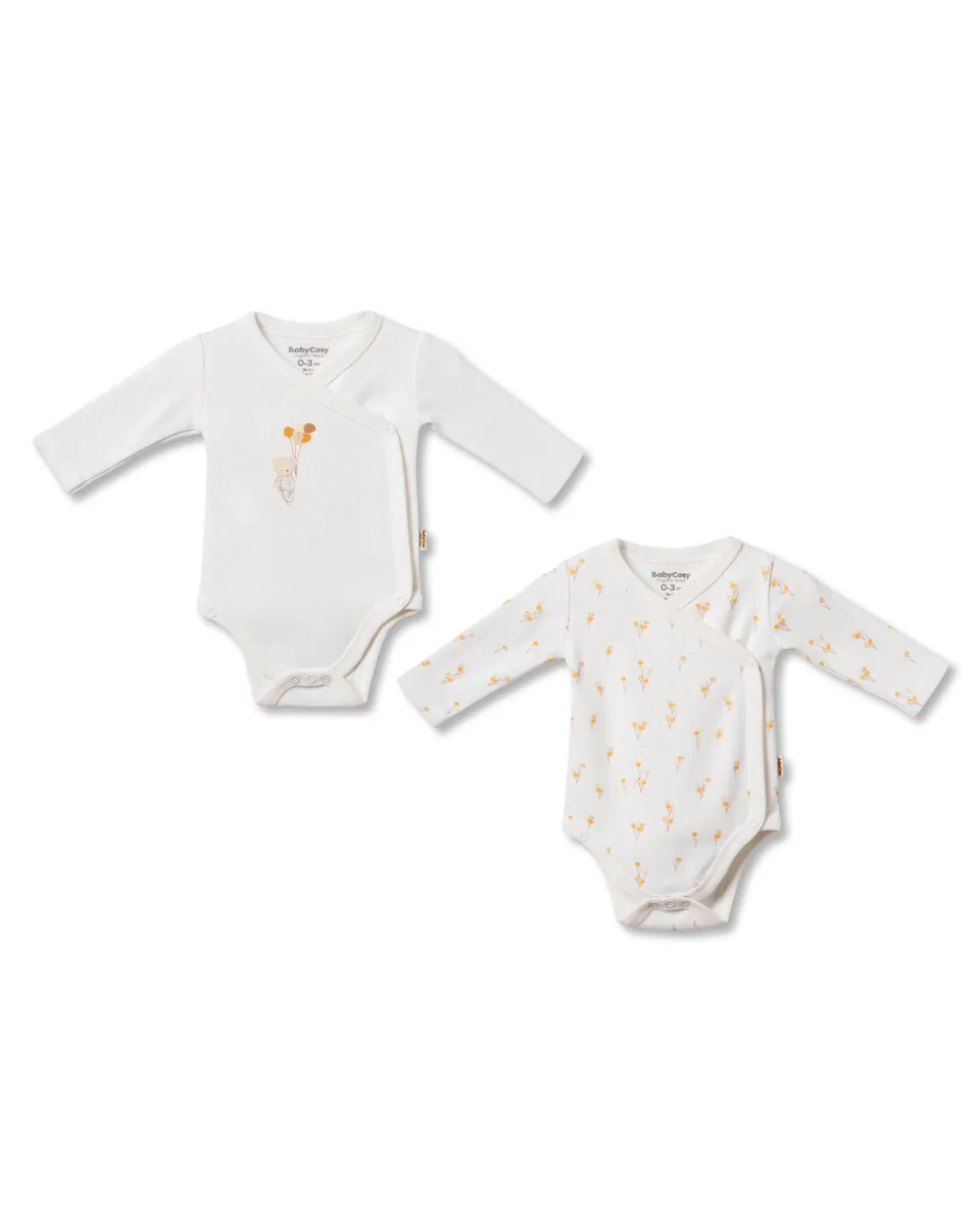 Babycosy Organic Set 2 Body Kimono Palloncino Cotone