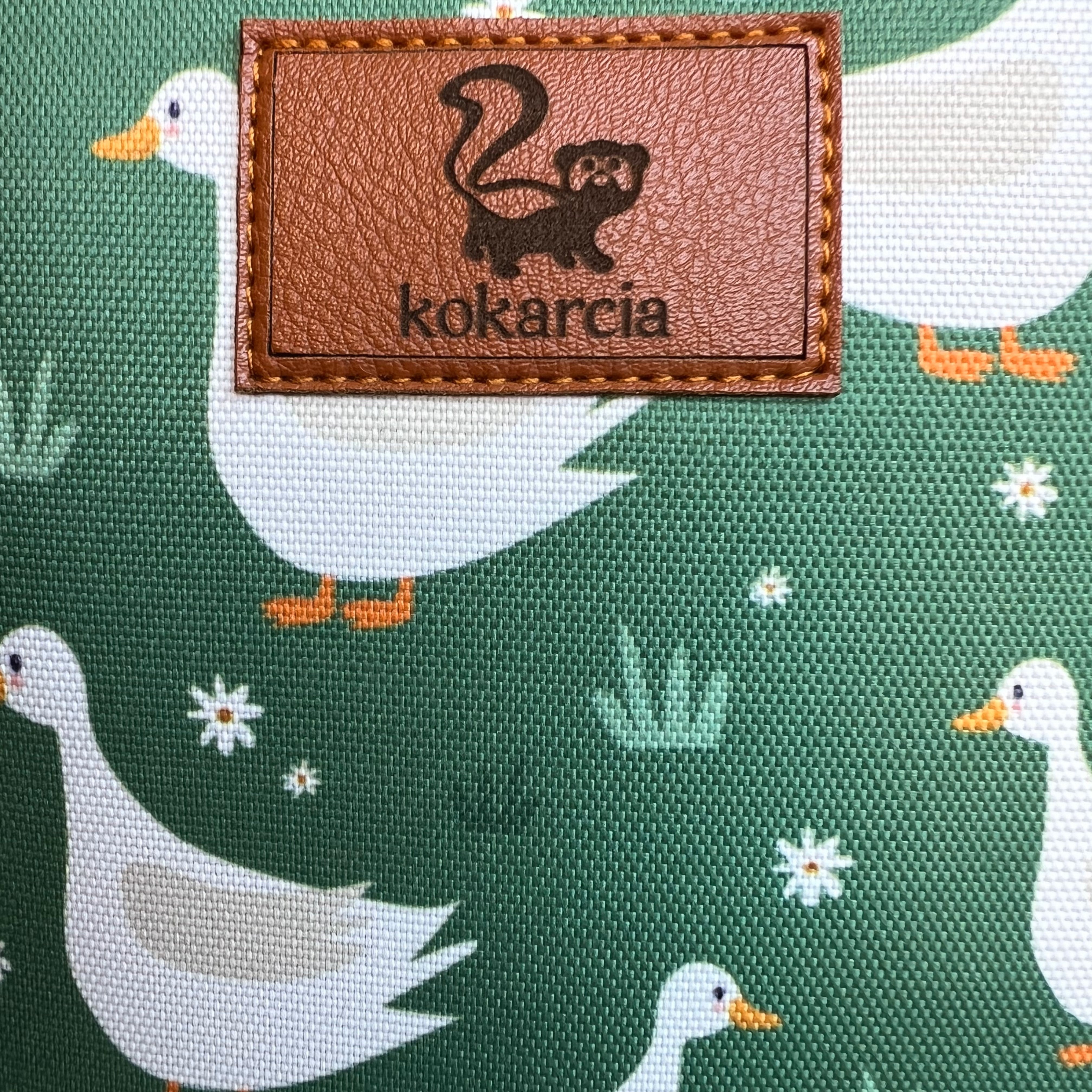 Kokarcia Anatra zainetto bimbo 25x23 cm poliestere