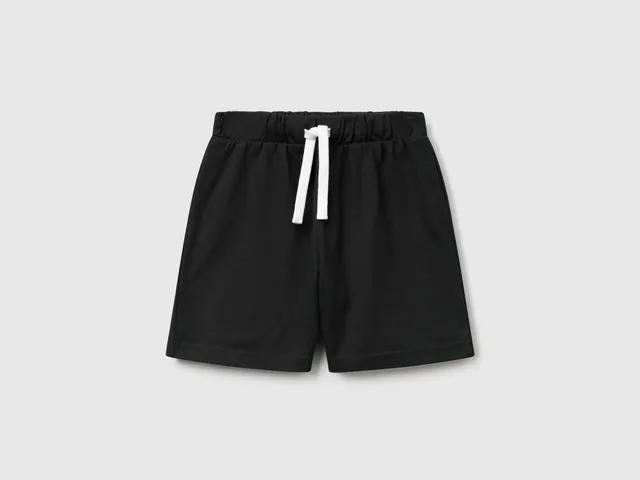 United Colors of Benetton Trousers Bermuda cotone regular taglia 82-116