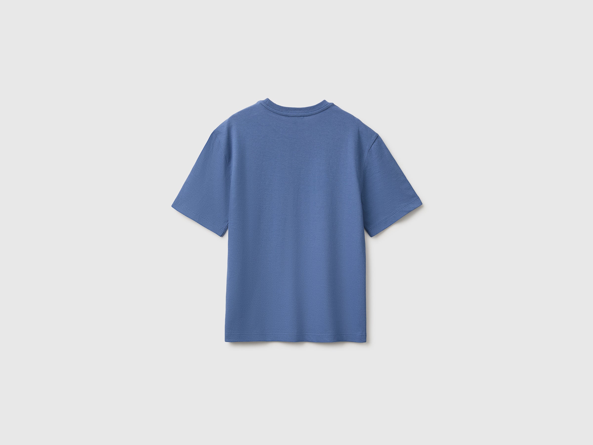 United Colors of Benetton T-Shirts maglietta manica corta stampa cotone bio