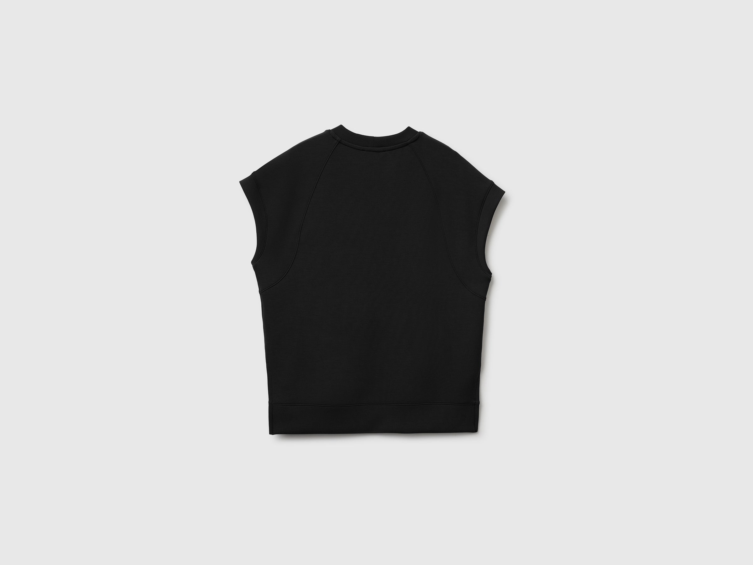 United Colors of Benetton Flowing top slits maglia M modale spacchi