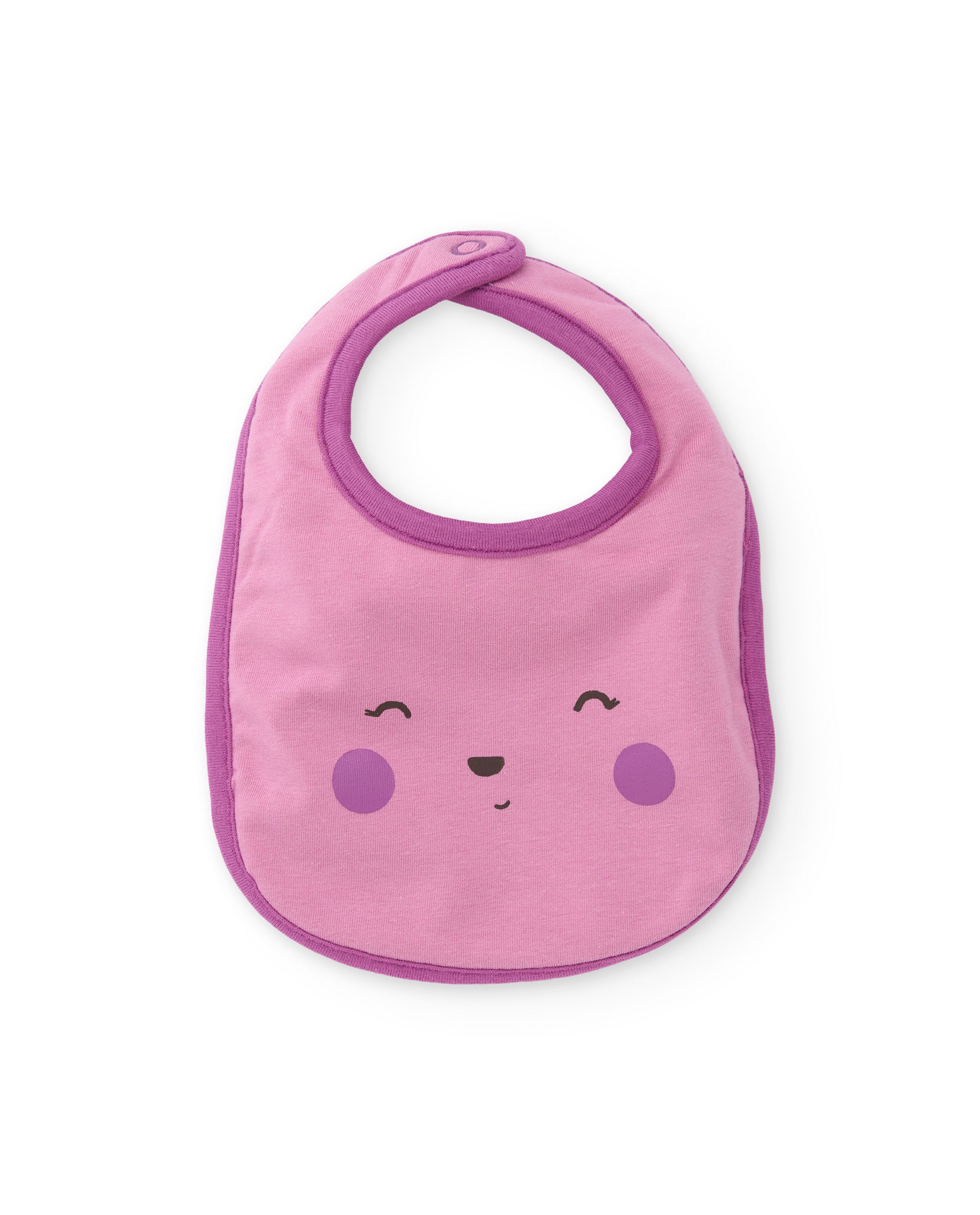 TucTuc Accessori Set 2 Bavaglini Neonata Rosa Volpe
