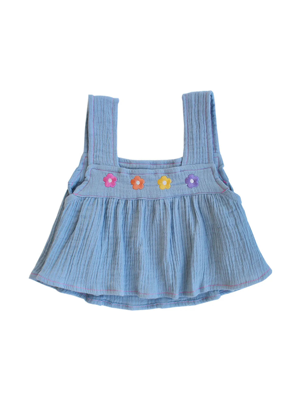 Kocarcia Miela Kids Blu completo mussola 2-3 anni cotone