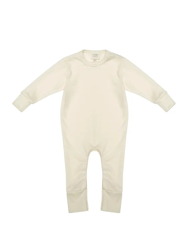 Woolly Organic Baby Sleepsuits Merino Wool Noos tutina lana