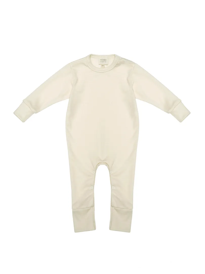 Woolly Organic Baby Sleepsuits Merino Wool Noos tutina lana