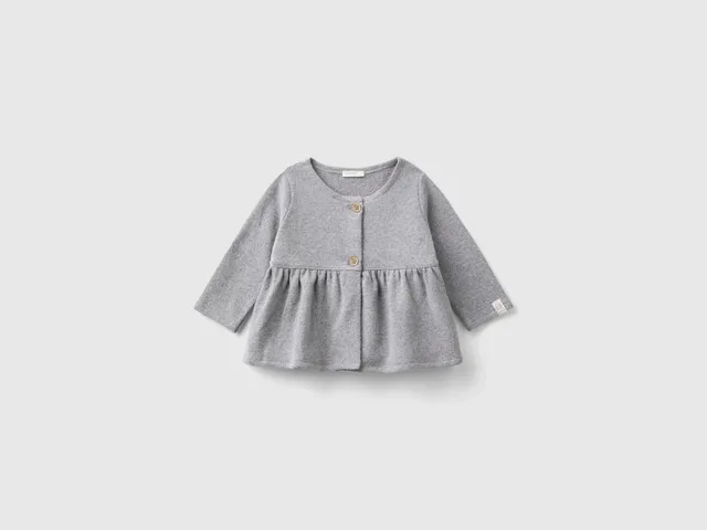 United Colors of Benetton Felpa Lurex Cotone Riciclato Neonata