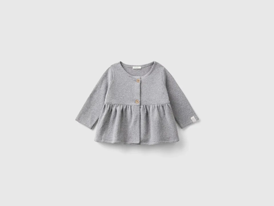 United Colors of Benetton Felpa Lurex Cotone Riciclato Neonata