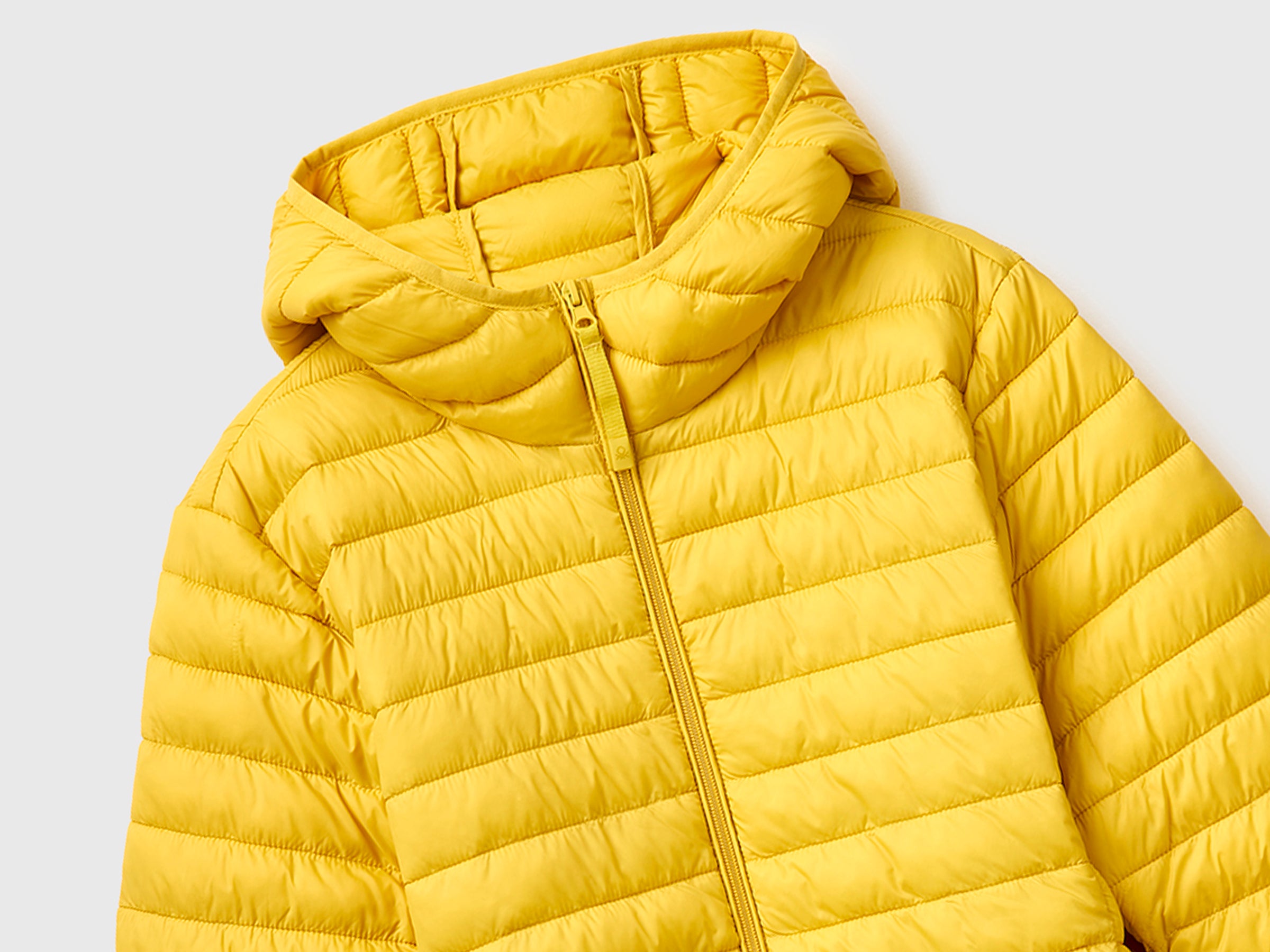 Benetton Regular fit padded down jacket piumino nylon taglia M