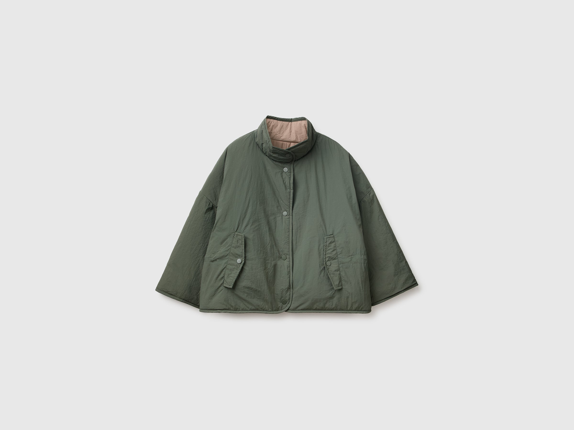 United Colors of Benetton Piumino Double Face Giacca Nylon M