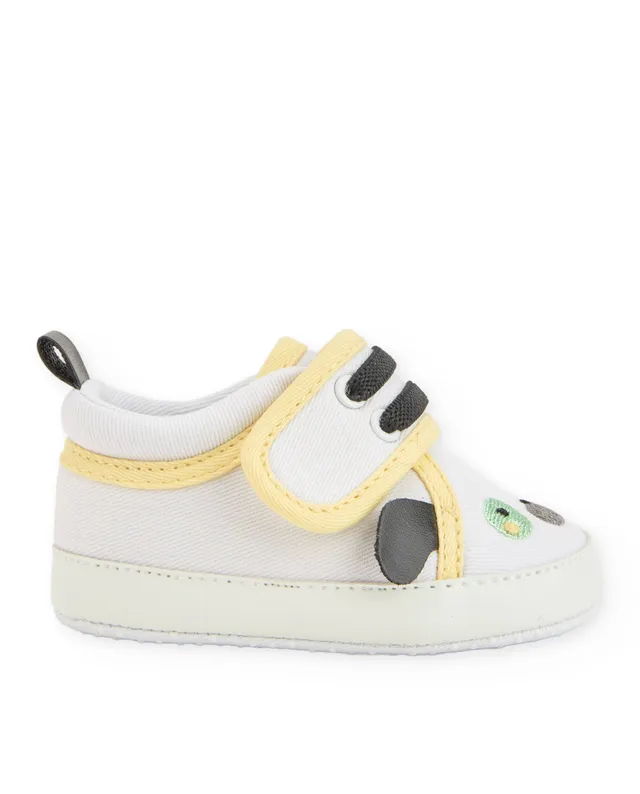 TucTuc Calzature Scarpine Tessuto Neonato Bianco 3 Mesi
