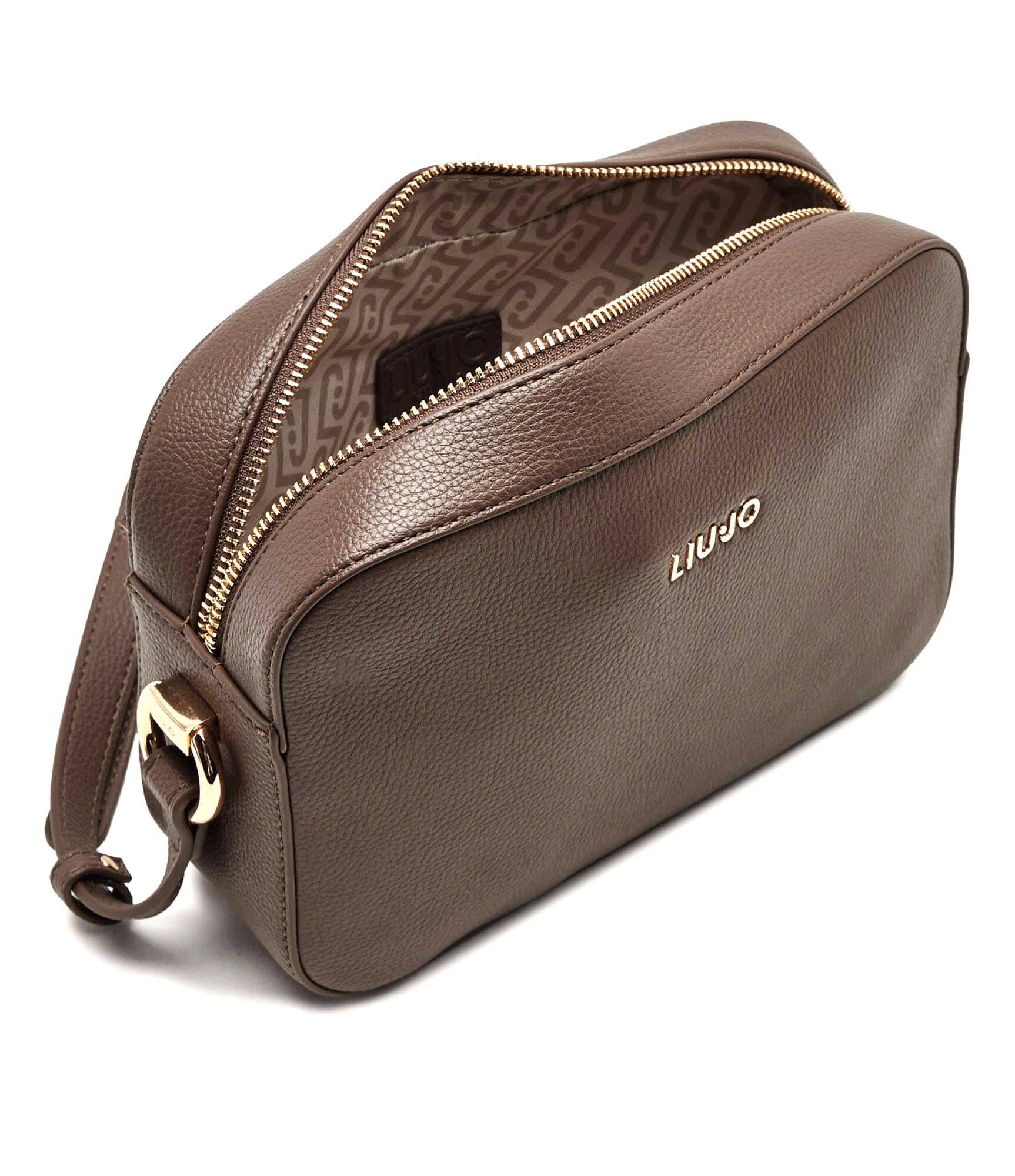 Liu Jo borsa tracolla media bottalato con zip 23x16 cm