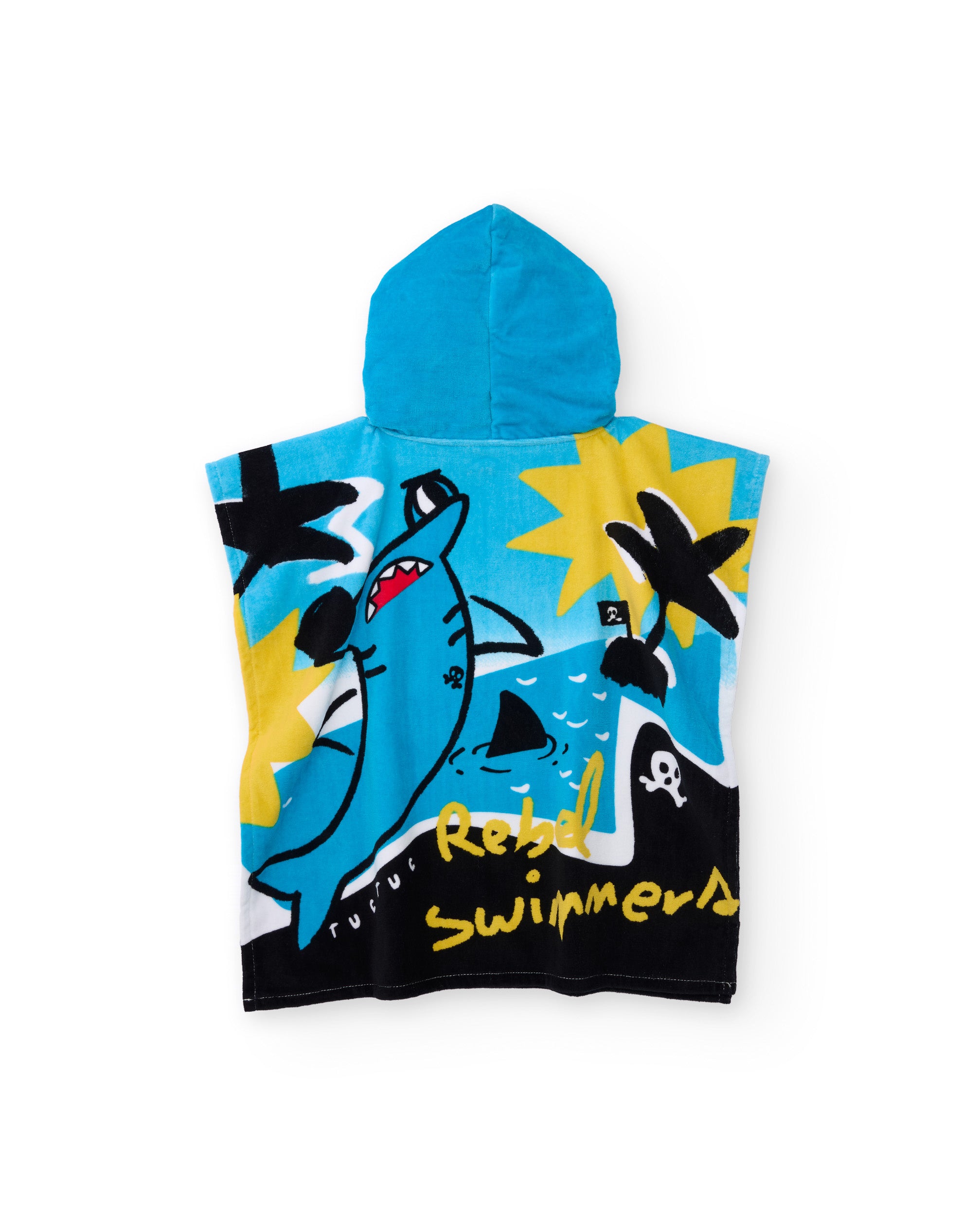 TucTuc Asciugamani Poncho Spugna Bambino Blu
