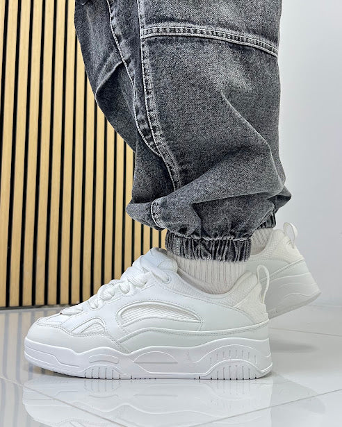 Sottosopra VVR842 Sneakers Bombata Nere 43 Ecopelle
