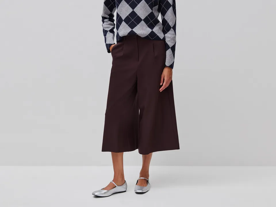 United Colors of Benetton Pantaloni Culotte 42 viscosa