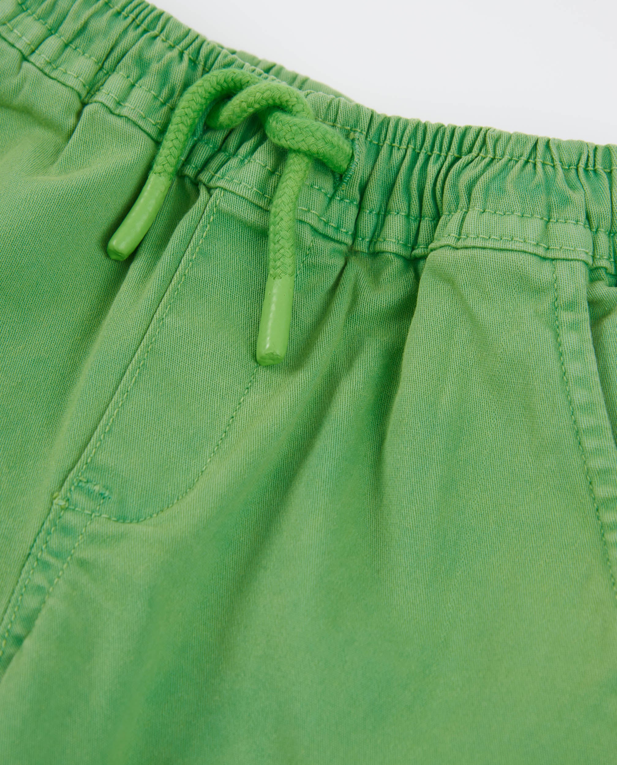 TucTuc Pantaloni Cargo Bambino Verde con Tasche ed Elastico