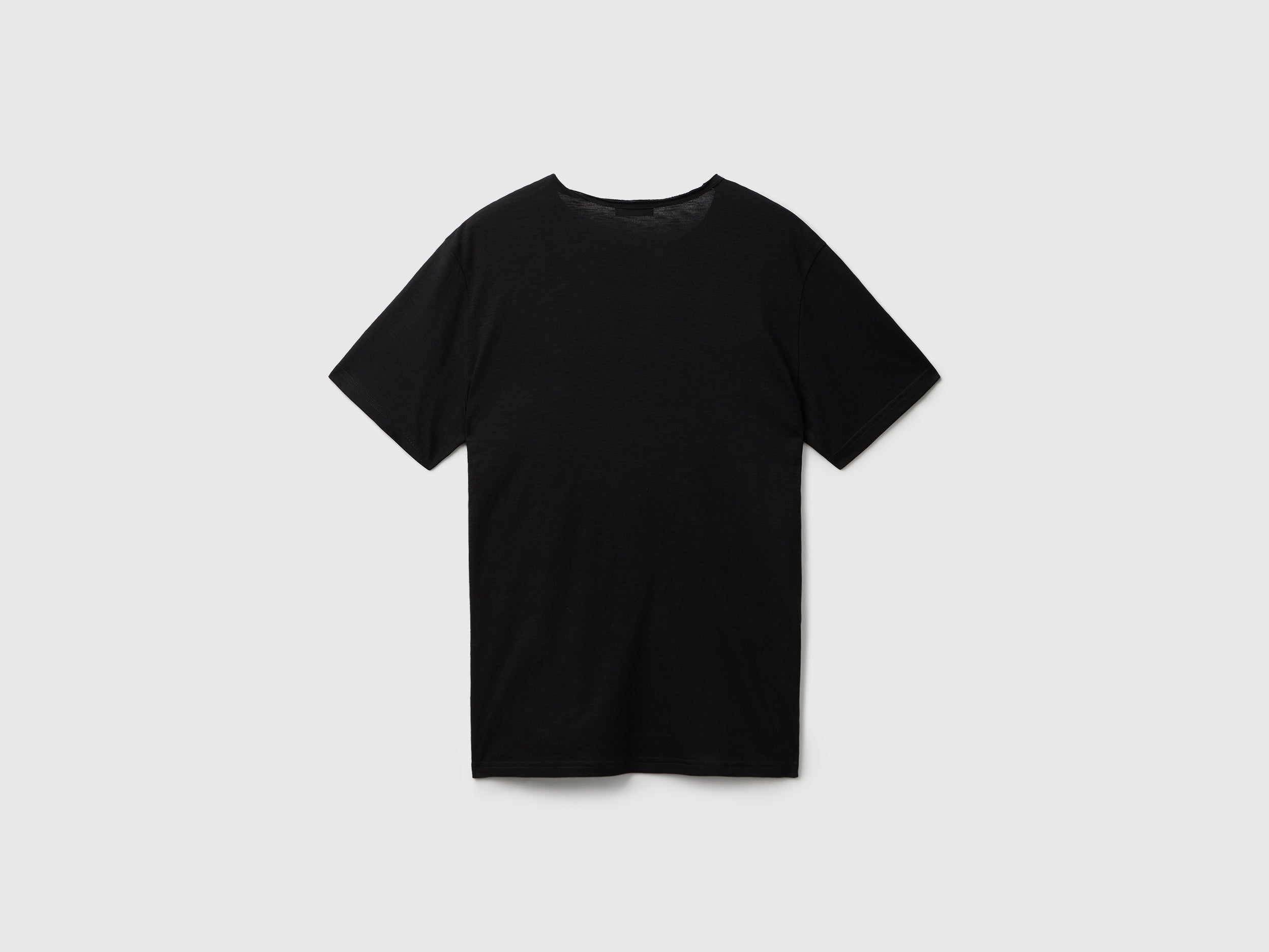 United Colors of Benetton Slub cotton t-shirt maglietta cotone