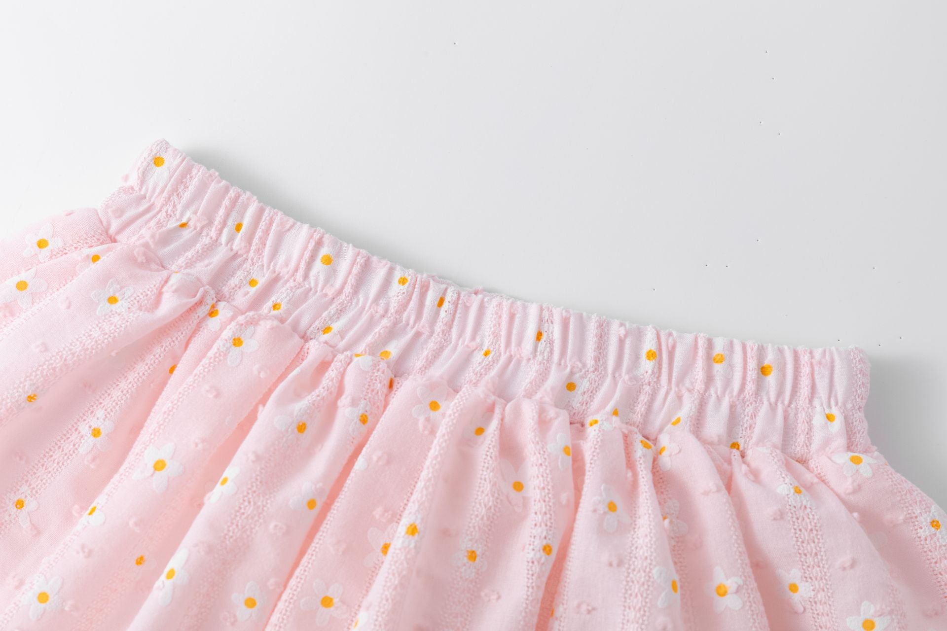 Kocarcia Newness rosa fiori gonna cotone 2 anni 92cm