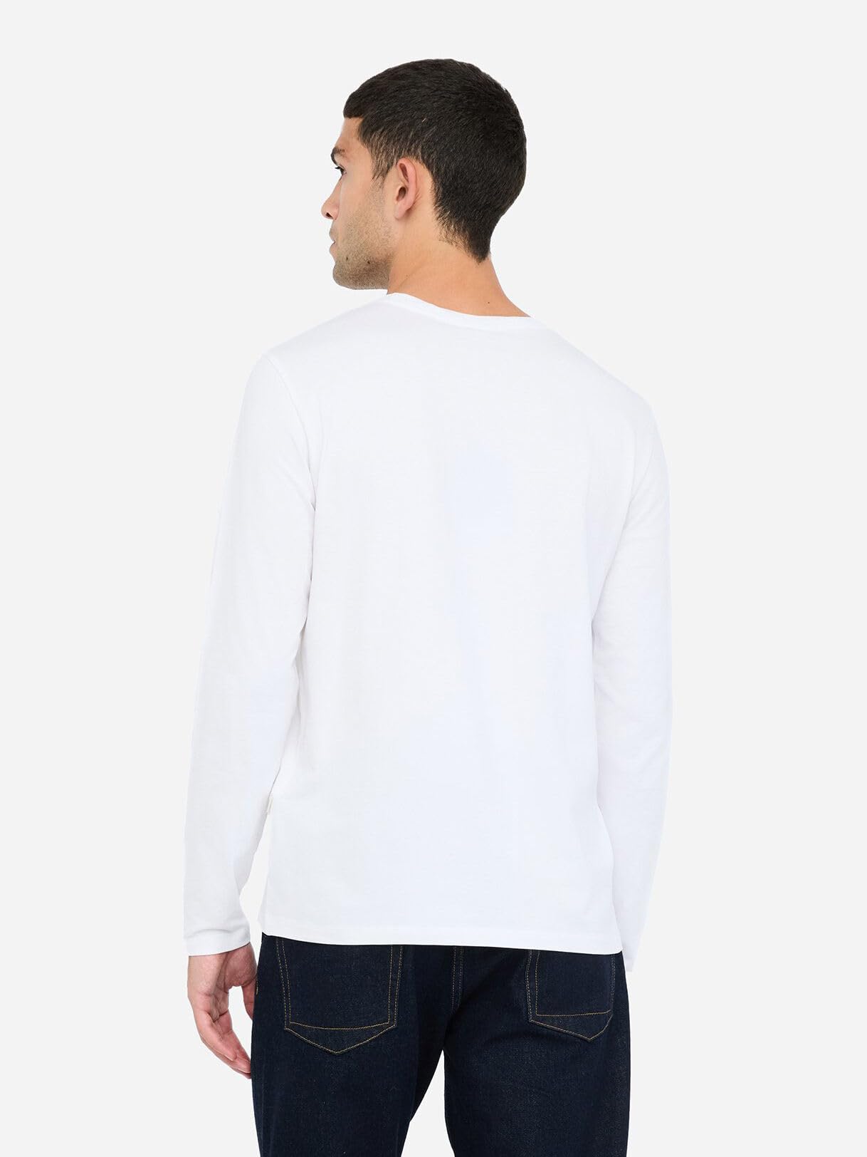 Liu Jo T-Shirt Maniche Lunghe Bianca Taglia L Cotone