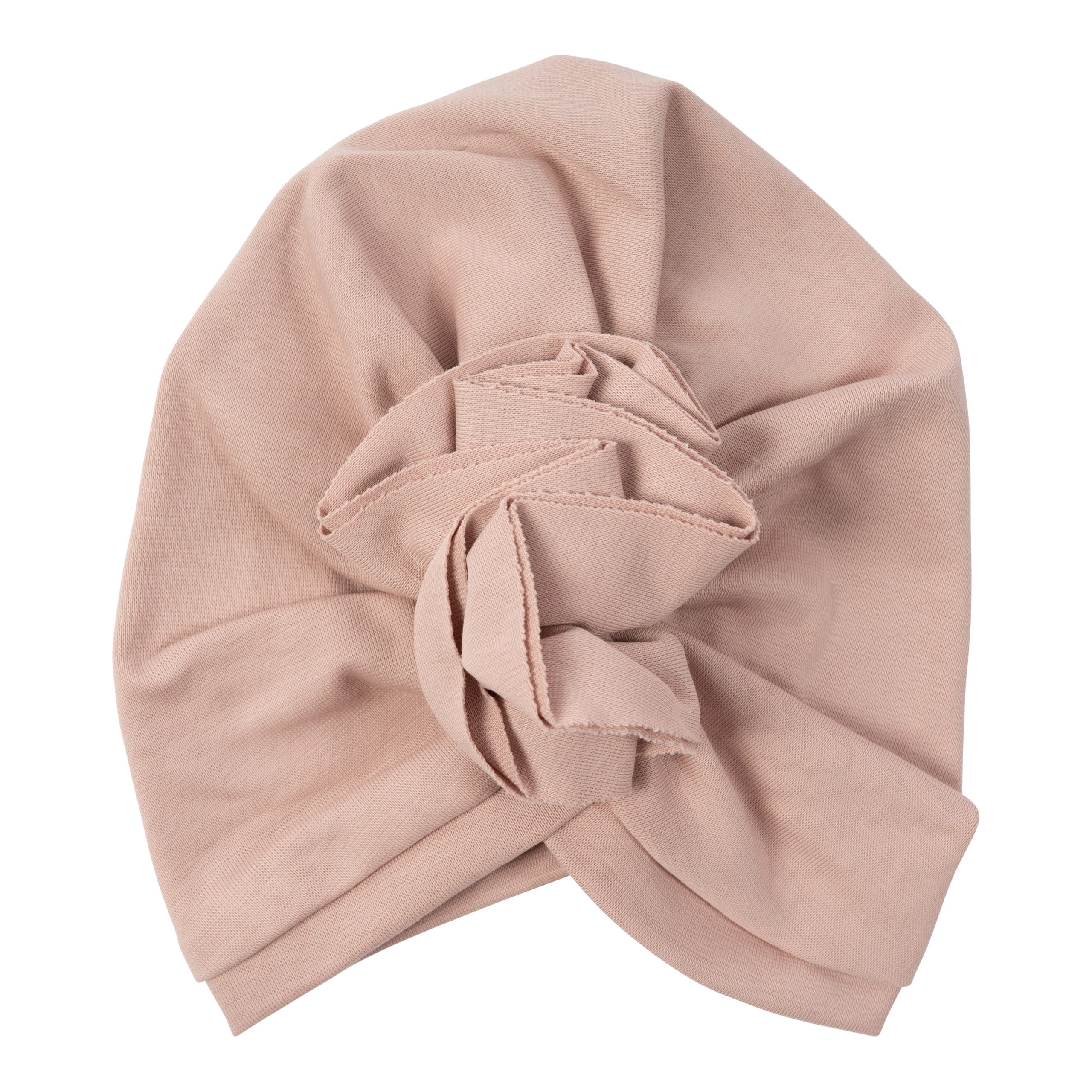 Woolly Organic Ruffle Turban Hat cappello bimba cotone bio