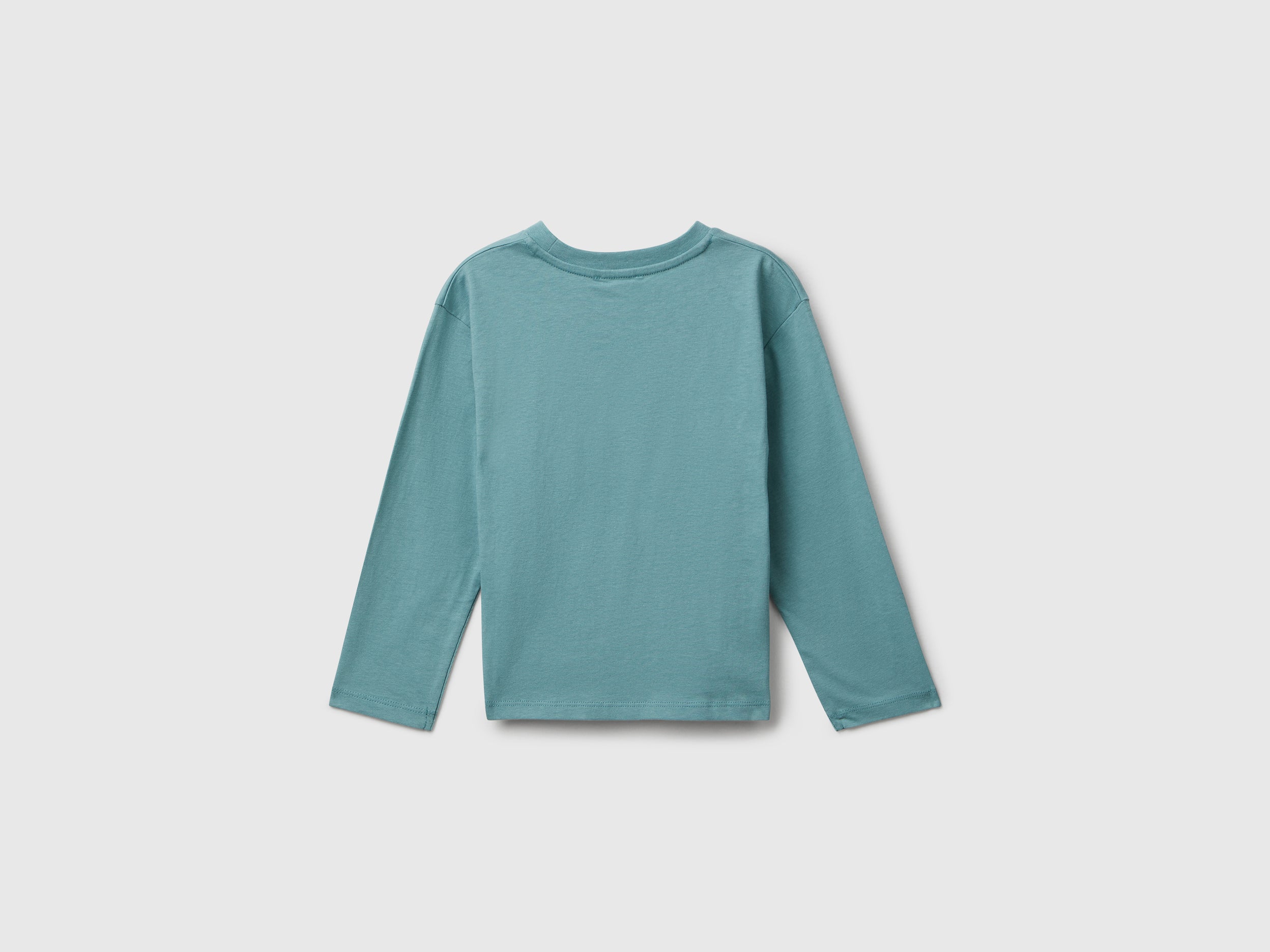 United Colors of Benetton Maglietta Cotone Bio Glitter Bimba
