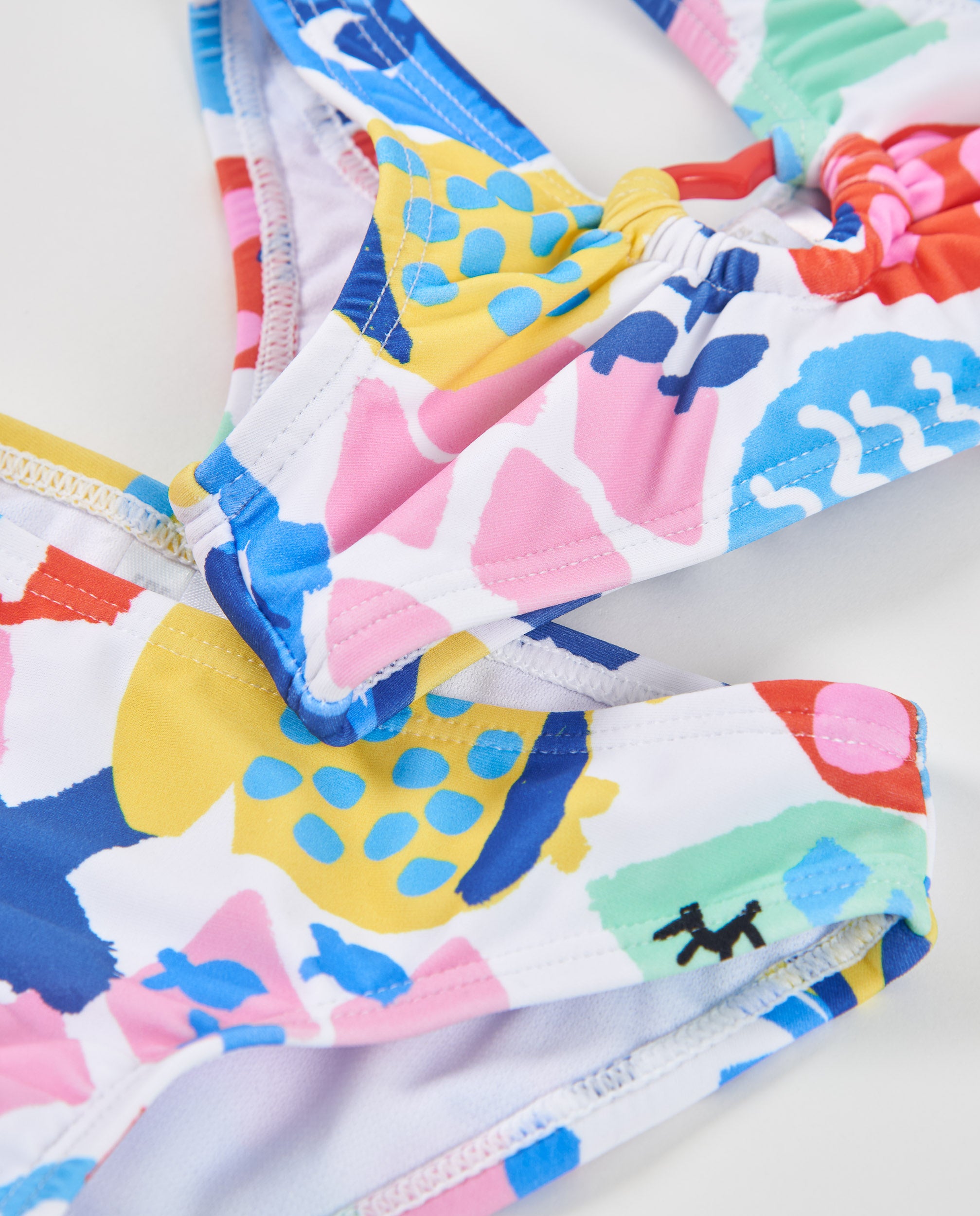 TucTuc Costumi bikini bambina multicolore pesci 2 pezzi