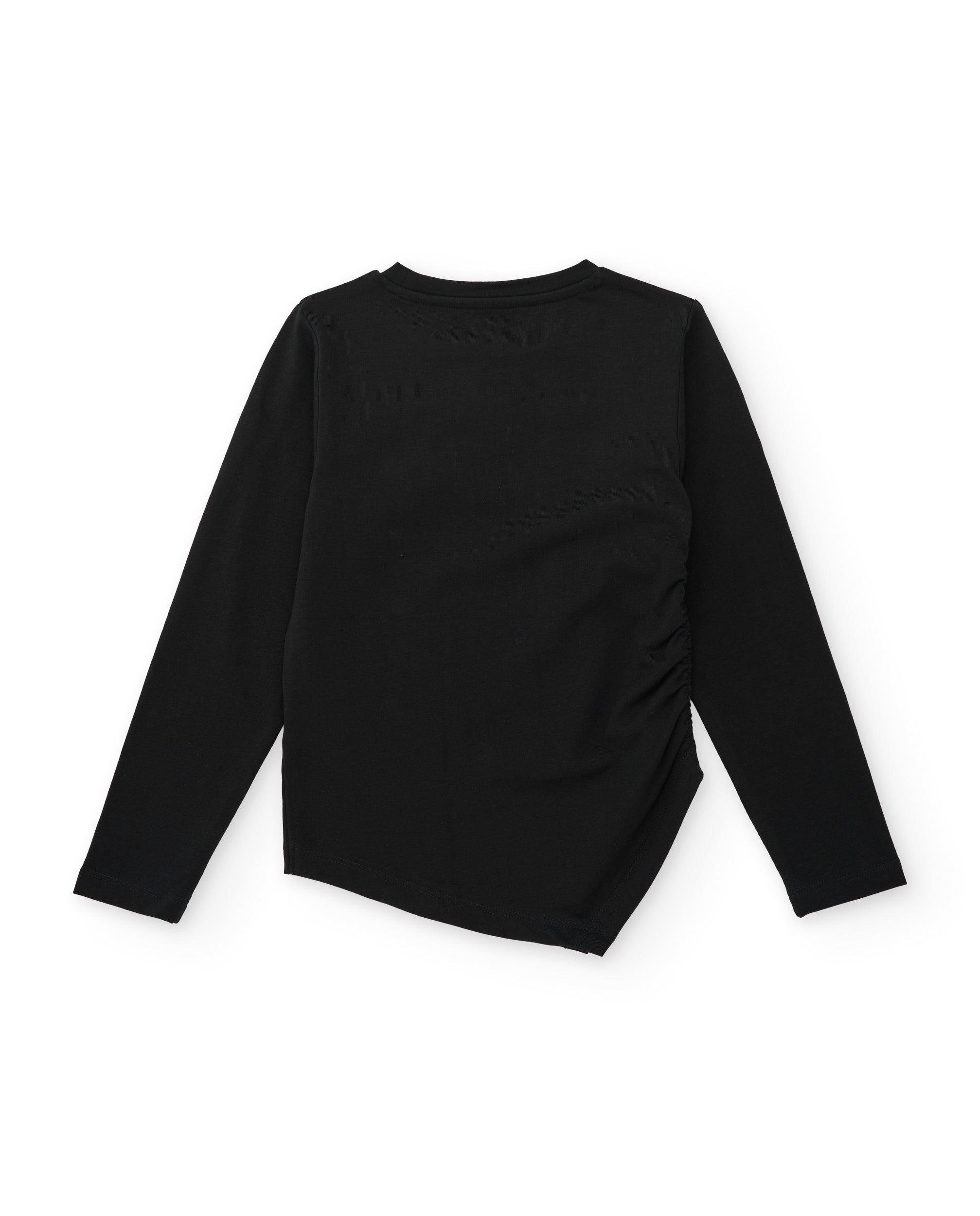 TucTuc Magliette T-Shirt Bimba Nera Sparkling Lunga